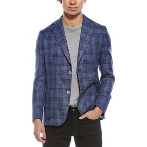 Eleventy Mens  Cashmere, Linen, & Silk-Blend Jacket